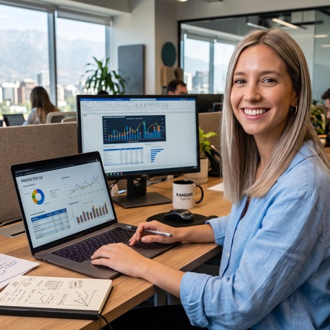 Camila, Directora de Cuentas