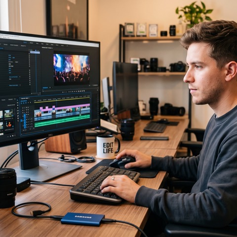 Luis, Editor Audiovisual y Motion